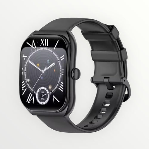 Smart Watch for Android & iPhone – AMOLED HD, Voice Assistant, IP68 Waterproof